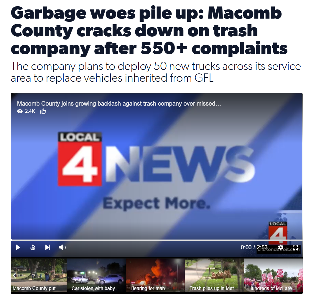 Help Us Improve Trash Service: Report Missed Pick-up